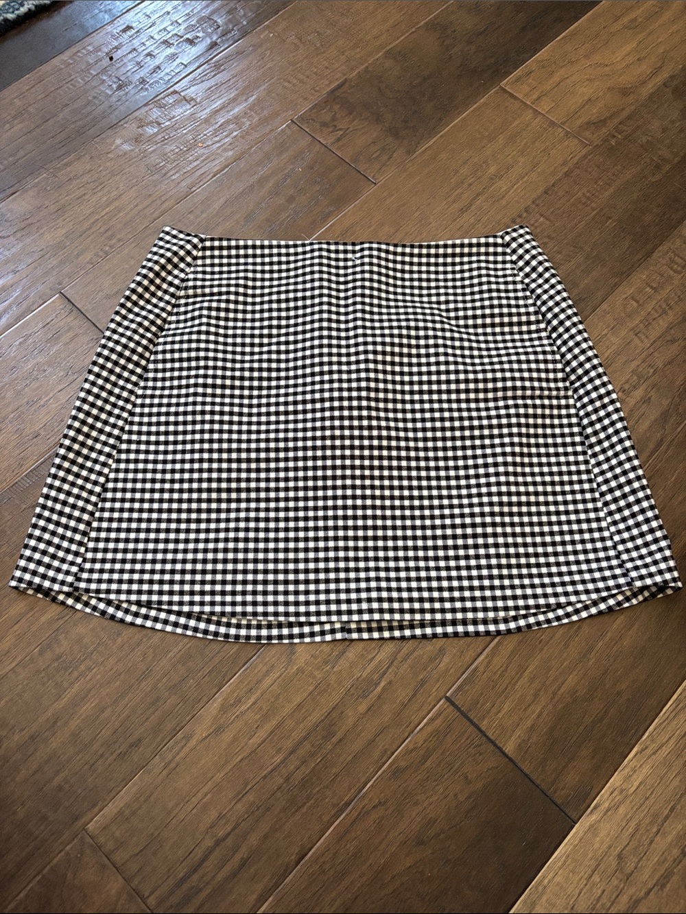 Urban Outfitters Black & White Gingham Mini Skirt Size Small EUC